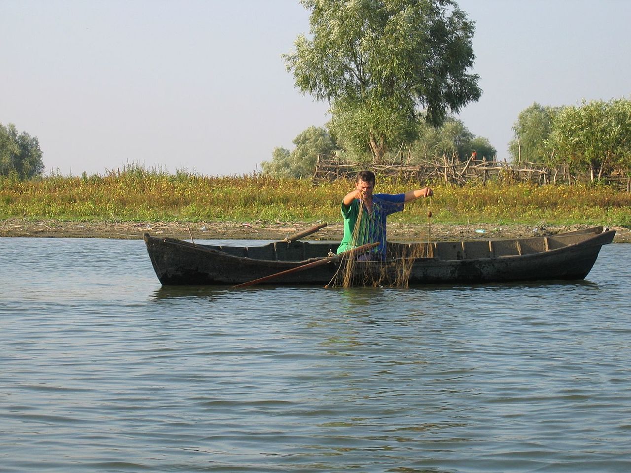 Pescuitul în Delta Dunarii